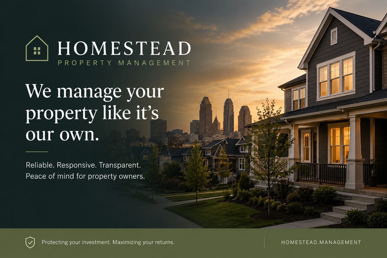 Homestead Management - We manage your property like it's our own
